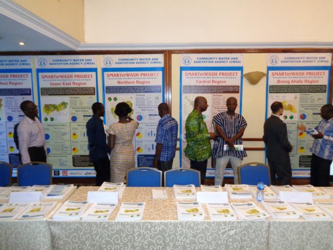 SMARTerWASH posters at  &quot;State of Rural Water Services in Ghana&quot; Forum