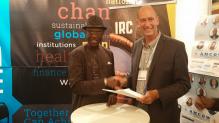 Signing of partnership IRC - AMCOW in Stockholm