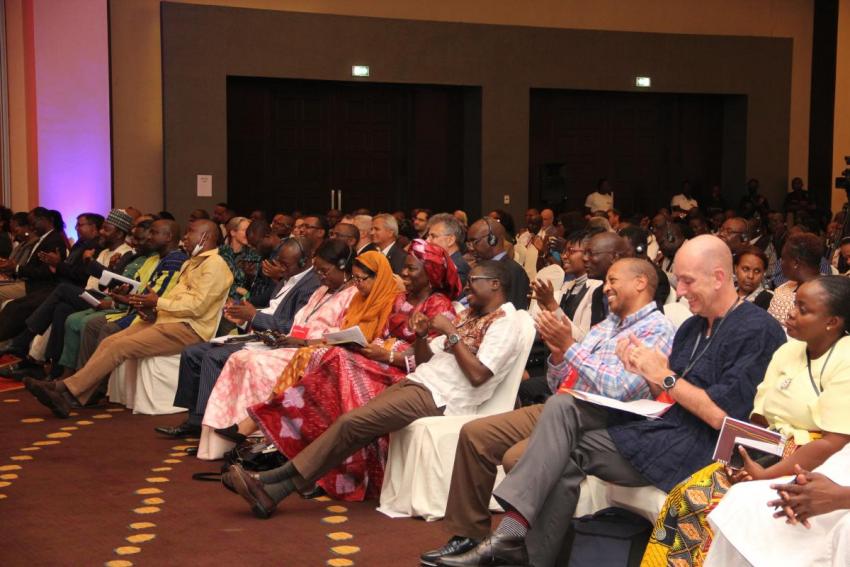 Audience at the All systems go Africa symposium