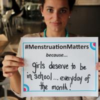 Expliquer pourquoi #Menstruationmatters