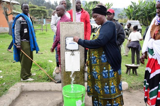 Water pump in Arusha, Tanzania
