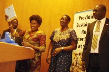 Image of the launch of the District Implementation Manual in Uganda