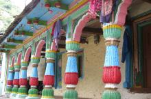 Colourful house in Uttarakhand
