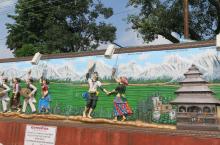 Mural in India