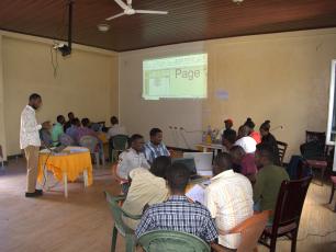 Participants at the SWS woreda workshop in Ethiopia