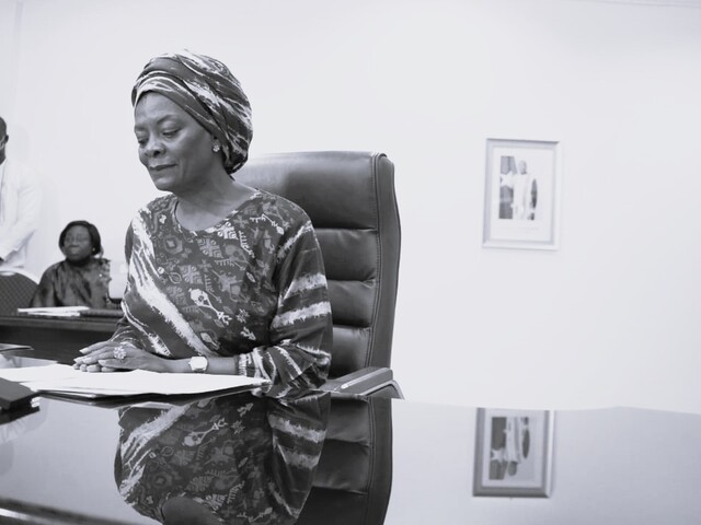 Madame Sika Kaboré, First Lady of Burkina Faso