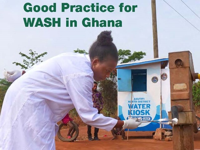 Cover of Good practice for WASH booklet