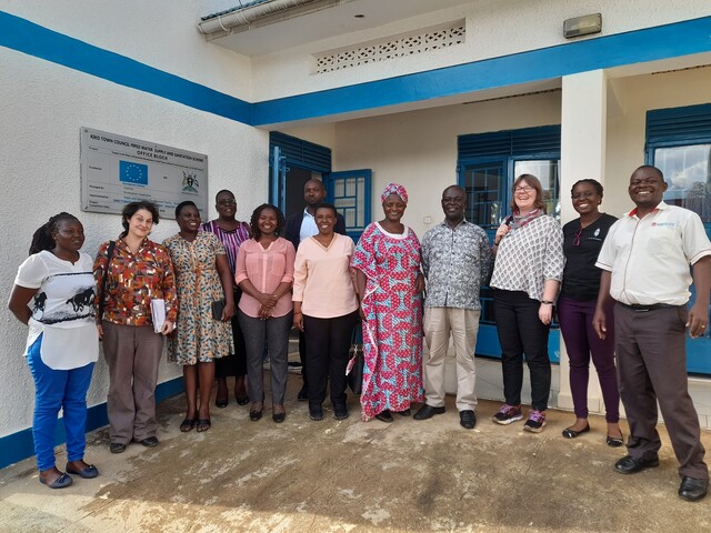 Group photo at Kiko in Kabarole Uganda