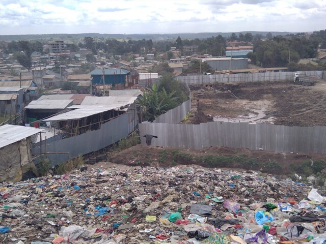 Landfill in Kenya (Photo by Jacob Baraza of CESPAD)