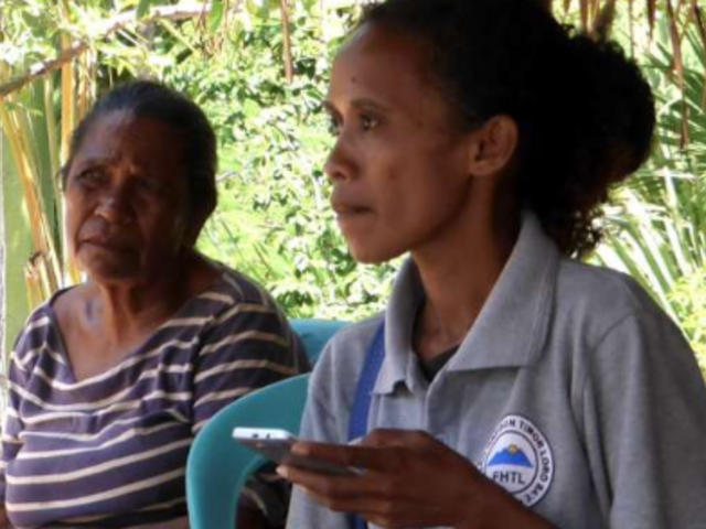 RapidWASH data collection in Timor-Leste
