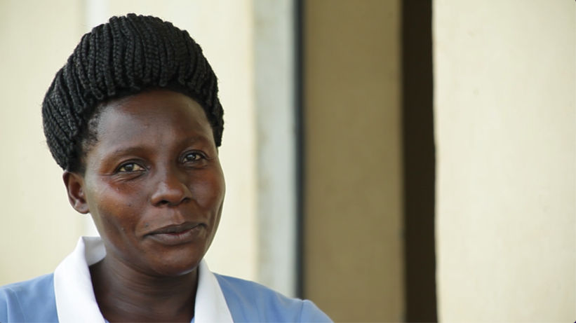 Olive Kabasinguzi Nursing Assistant from Bwanika Health Centre II, Uganda.
