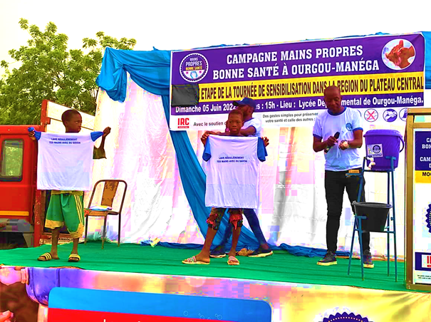 The campaign was well represented by the students of Ourgou Manega (Ph. Universal Production, 2022)