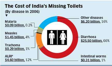 The Cost of India's Missing toilets