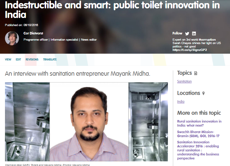 Blog post interview with Mayank Midha
