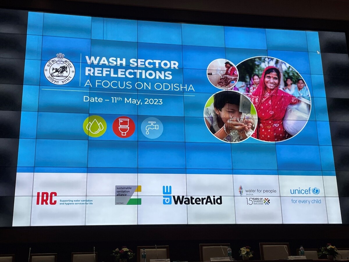 WASH Sector Reflections : a Focus on Odisha, 11 May 2023 - slide projection